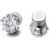 8MM Orecchini Uomo Diamante