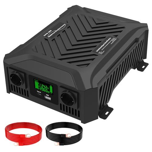 DATOUBOSS Inverter Onda Sinusoidale Pura 12V/24V