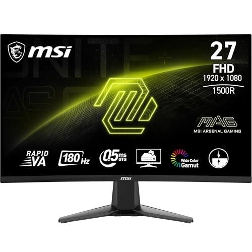 MSI MAG 27C6F Monitor Gaming Curvo 27″