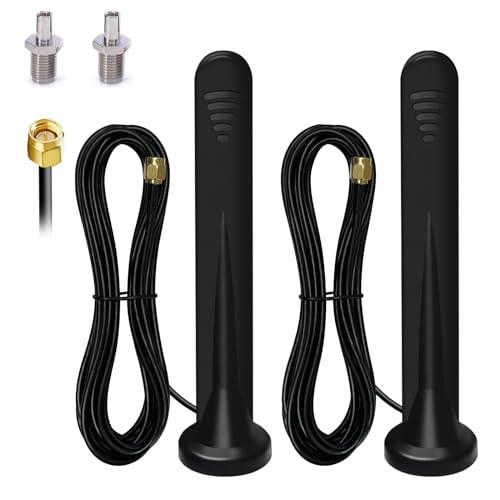 2 X 5G Antenna 4G Lte Esterna 15DBI Omnidirezionale Amplificatore Segnale Interni Esterni Impermeabile