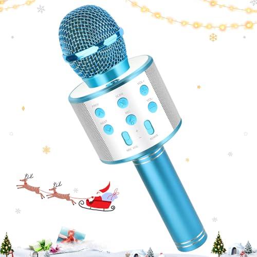 Microfono Karaoke Bluetooth, 5 IN 1 Microfono Karaoke Bambini Wireless