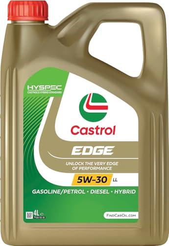 Castrol 15668A Edge Olio Motore Auto 5W-30 Ll Longlife Titanium 4L