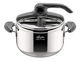 Lagostina Mia Pentola a Pressione 5 L in Acciaio Inox 18/10 Ø 22 cm