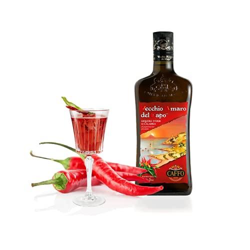 Vecchio Amaro del Capo Red Hot Edition bottiglia da 1 litro – Amaro al Peperoncino