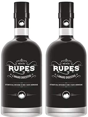 RUPES 2 Bottiglie da 70cl MIGLIORE AMARO DIGESTIVO AL MONDO