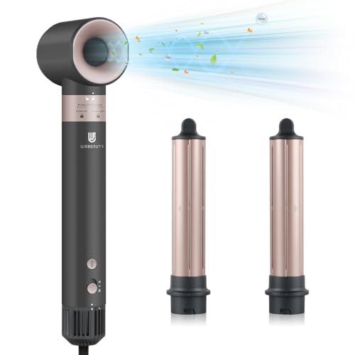 3 in 1 webeauty Asciugacapelli, 110,000 GIRI/MIN, 20M/S Phon Capelli Ad Alta Velocità