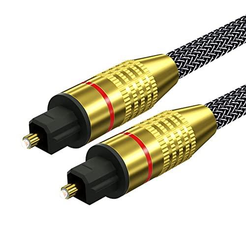 Cavo ottico audio digitale 2m Toslink cavo coassiale audio Tecnologia surround AC3 e DTS