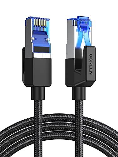 UGREEN Cavo Ethernet Lan Nylon RJ45 40Gbps 2000MHz Alta Velocità