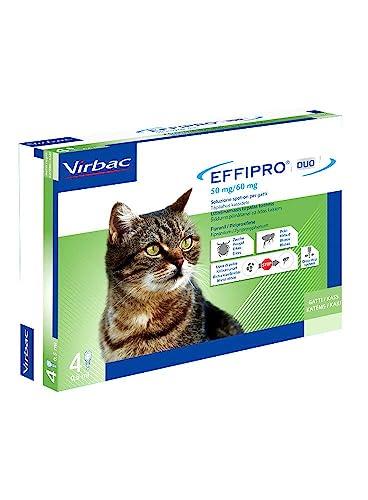 Virbac 104836022 Effipro’Duo Gatto 4Pip