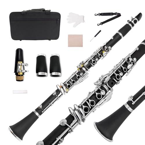 Yinfente Clarinetto per principianti con custodia e kit di pulizia
