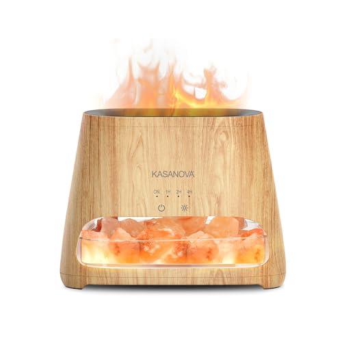 KASANOVA Lampada di Sale 3 in 1: Lampada, umidificatore, diffusore