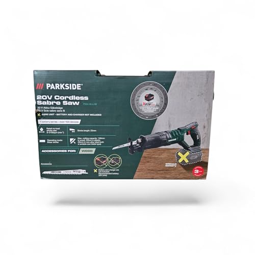 Parkside PSSA 20-Li B2 Sega a sciabola a batteria
