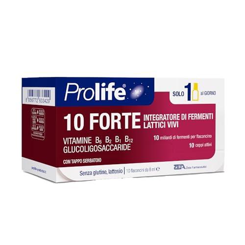 Prolife – 10 Forte, Integratore con 10 Miliardi di Probiotici