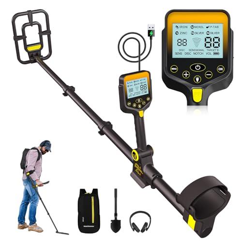 Metal Detector Professionali – 2000mAH Ricaricabile Metal Detector Oro