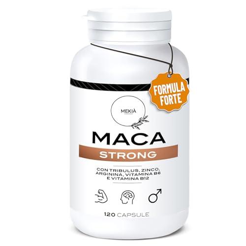 Mekià® Integratore di Maca, Arginina, Tribulus, Zinco e Vitamine B