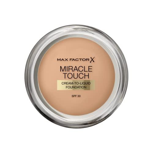 Max Factor Miracle Touch, Fondotinta Coprente con Acido Ialuronico