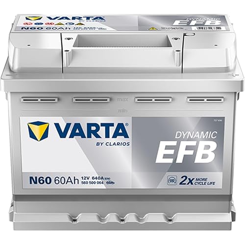 VARTA Automotive DYNAMIC EFB (N60) 12V 60Ah 640A