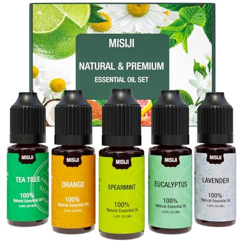 MISIJI Set di oli essenziali per diffusori