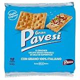 Gran Pavesi Cracker Salati Senza Granelli di Sale in Superficie