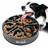 Decyam Ciotola Anti Ingozzamento Ciotole per Cani Mangiare Lento Distributore di Cibo Lento Antiscivolo Durevole