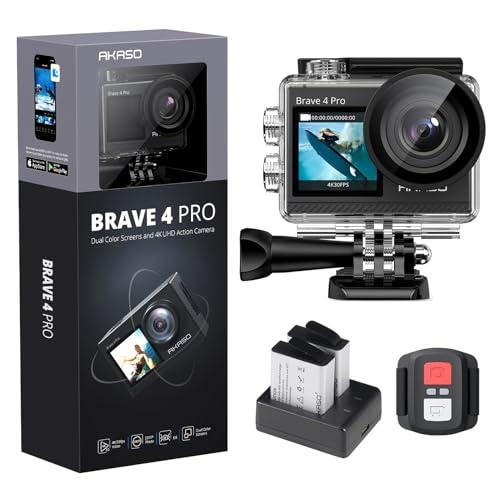 AKASO Brave 4 Pro Action Cam 4K 40M Fotocamera Subacquea