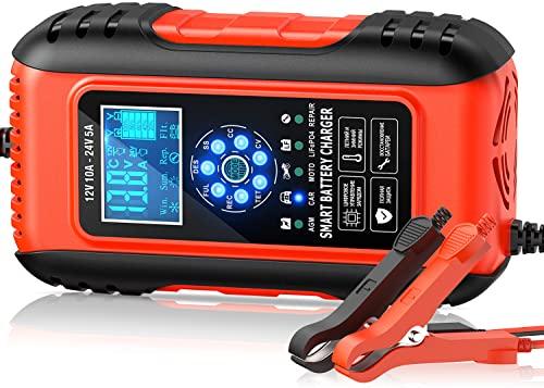 Husgw 10A Caricabatteria da Auto