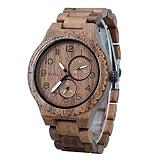 Orologio in legno BEWELL W154A