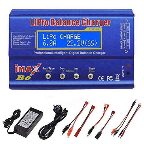 RUIZHI Lipo – Caricatore da 80 W, 6 A, professionale