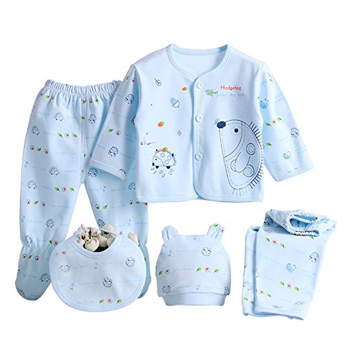 Gajaous Set Abbigliamento Neonato 5PCS