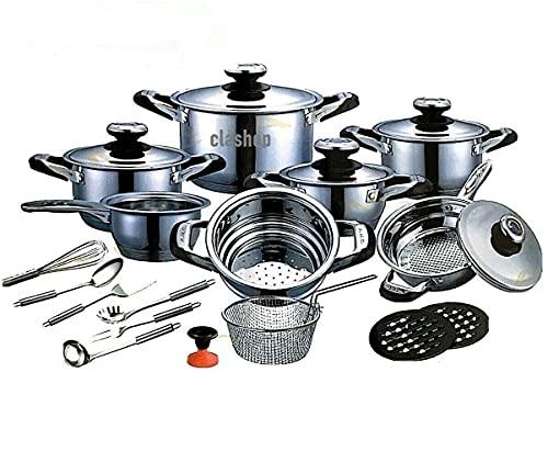 amc set batteria pentole tegami 23 pz