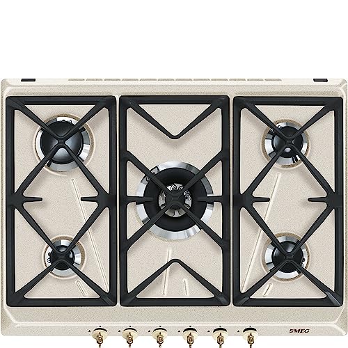 Smeg SRV876AVOGH2 piano cottura Avena Incasso Gas