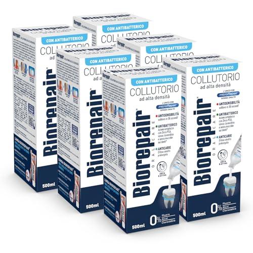 Biorepair, Collutorio Denti Sensibili 3in1: Antibatterico, Anticarie, Antisensibilità